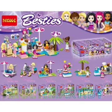 Конструктор Decool 80214 Лучшие друзья. Вечеринка (30 деталей) картинка 2